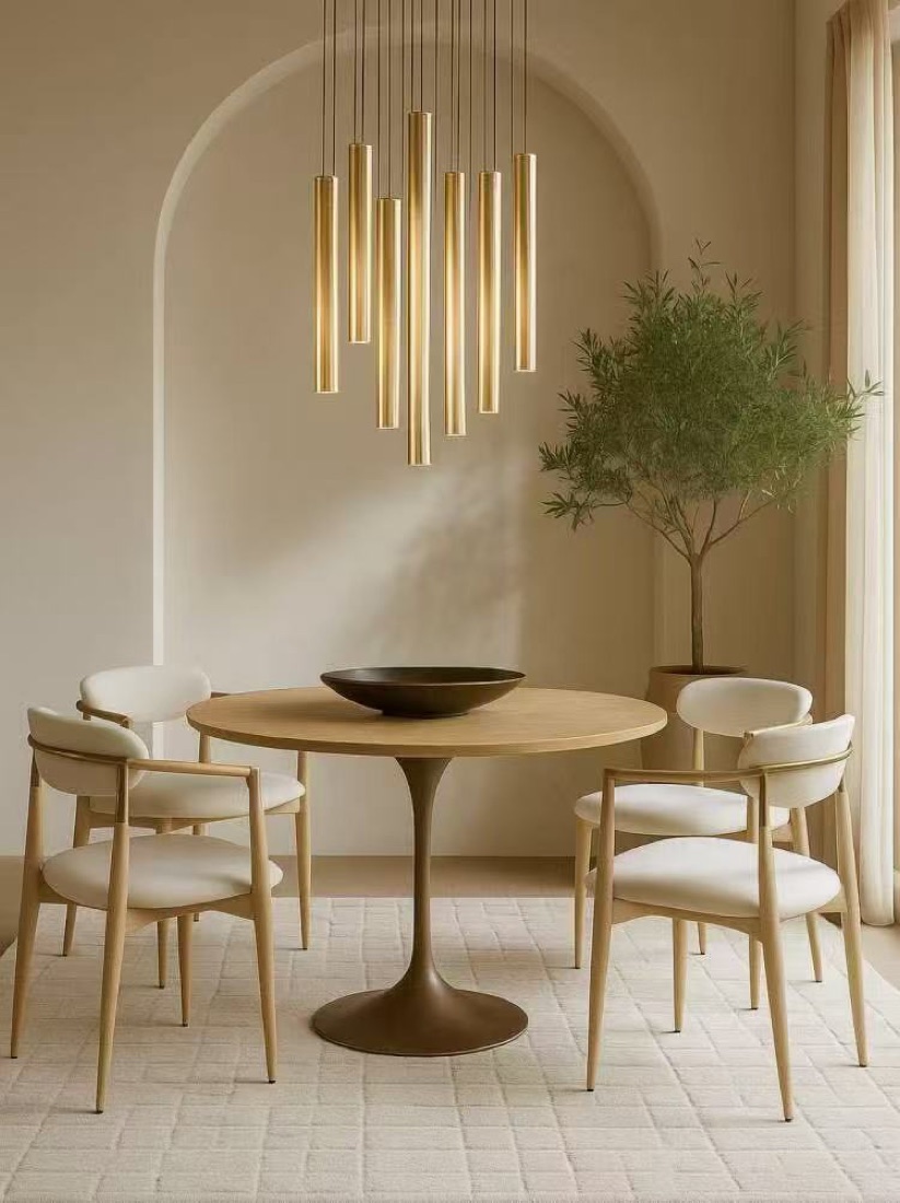 Compact Wood Dining Table sample