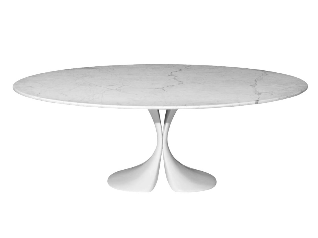 Modern minimalist marble table sample