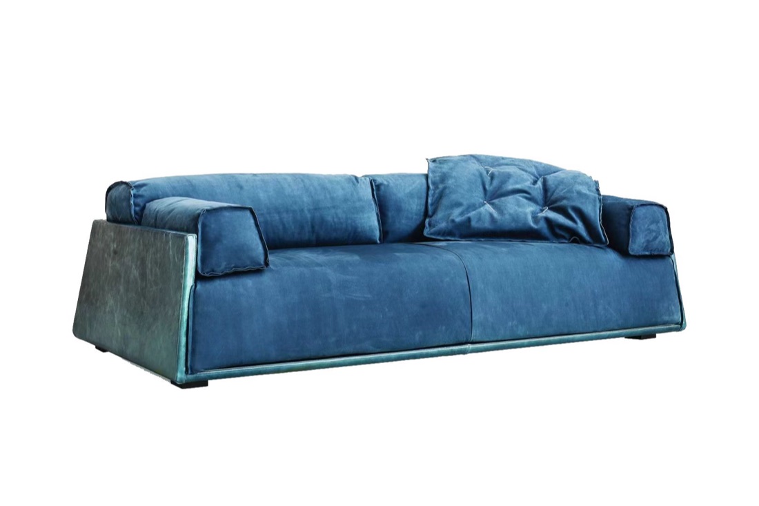 Minimal Luxe Linear Sofa sample