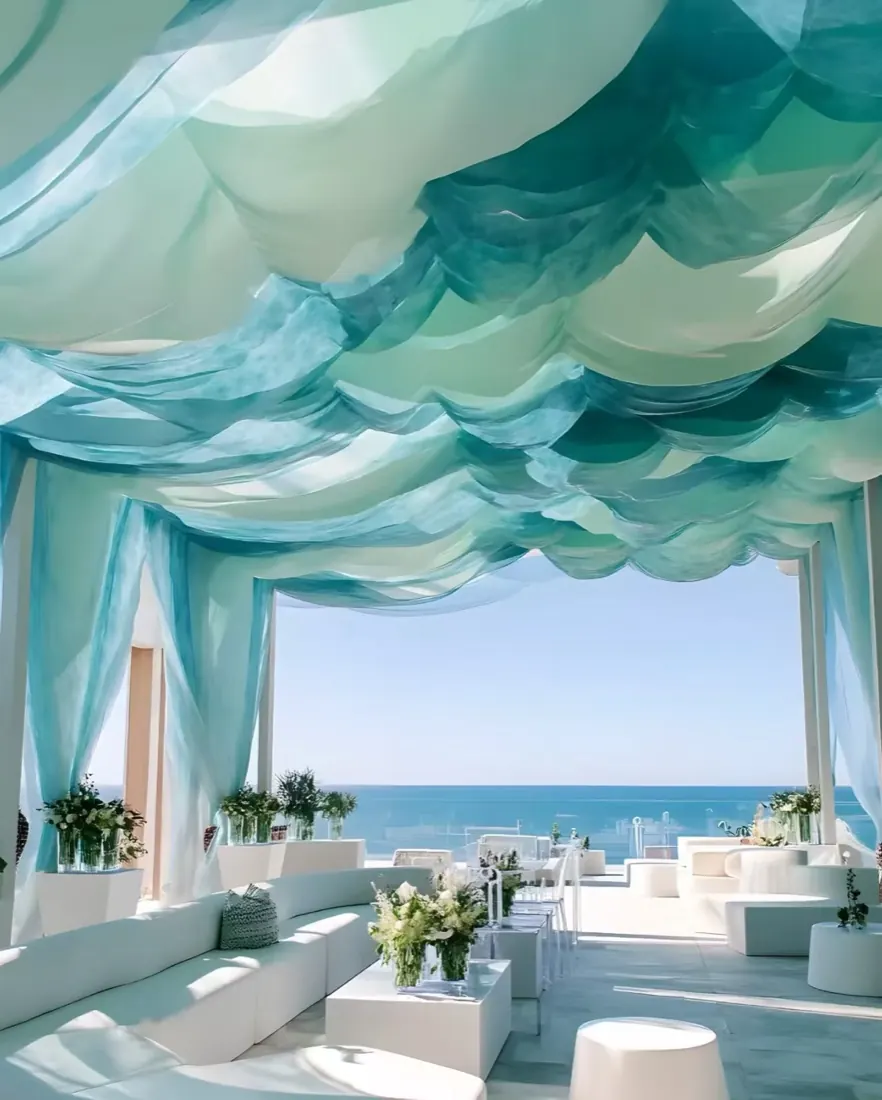 Fabric Canopy - Outdoor Detail sample