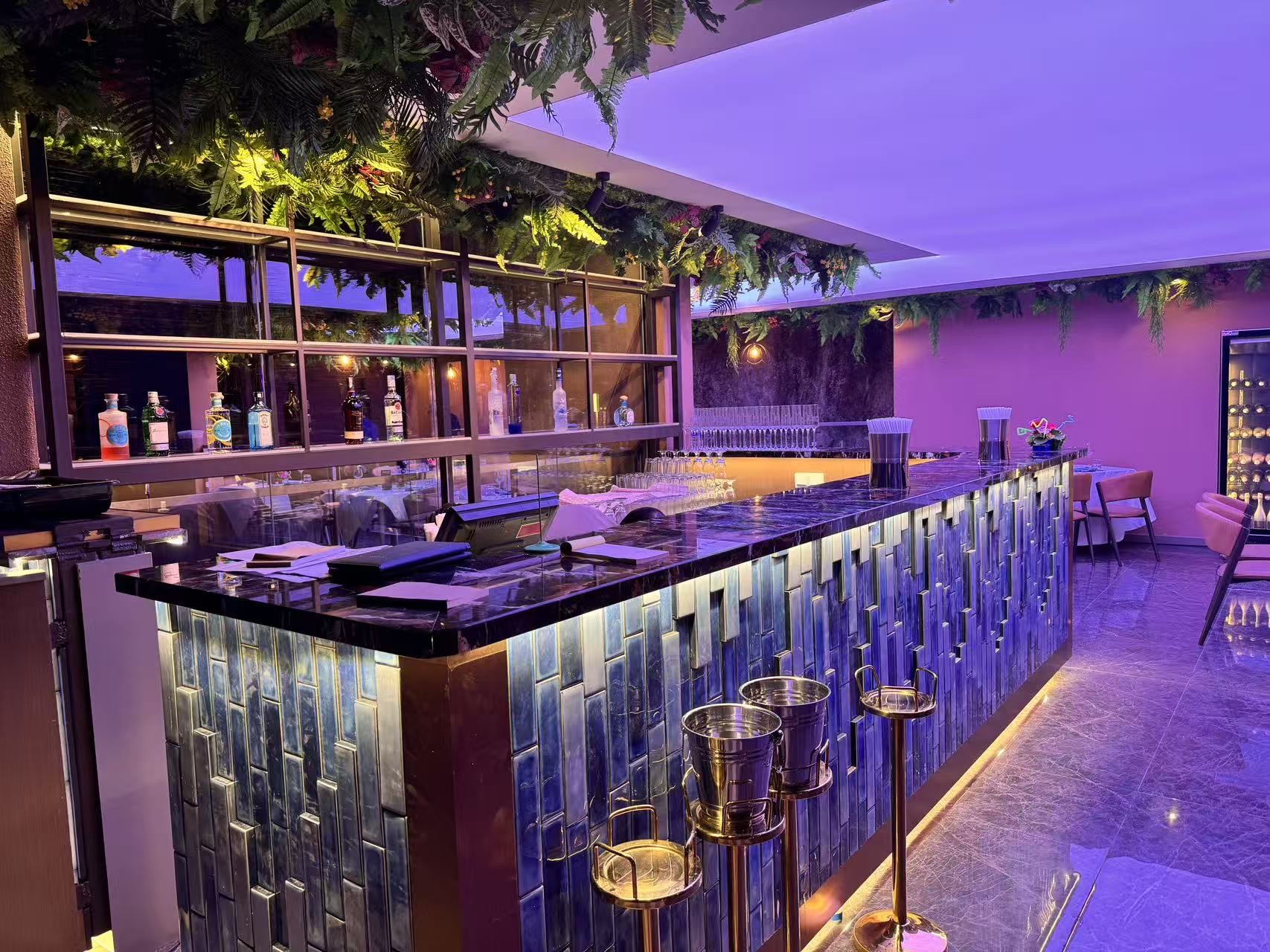 Custom interior and furniture detail